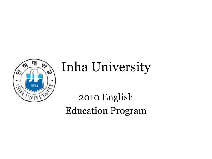inha university