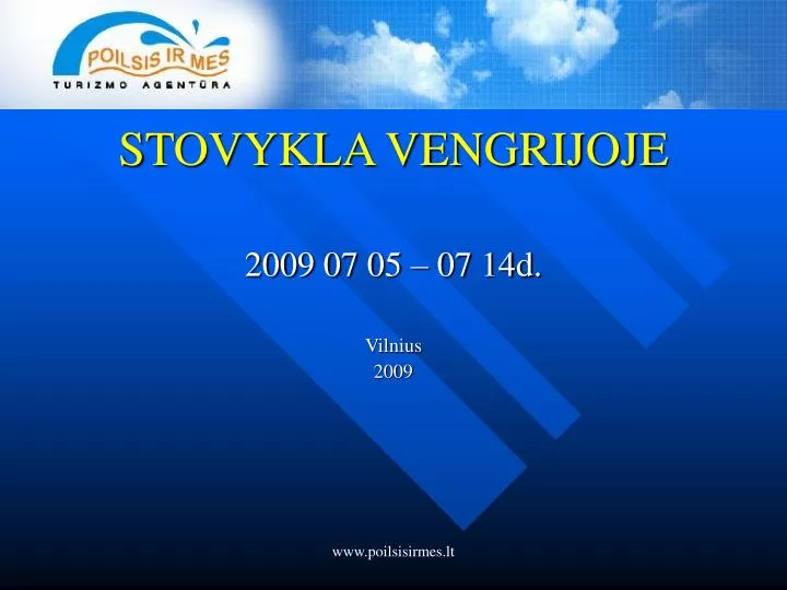 stovykla vengrijoje