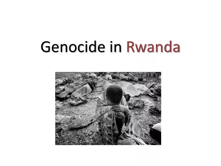 genocide in rwanda