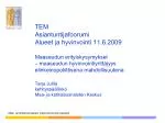 Maa- ja kotitalousnaisten järjestö - slide 1
