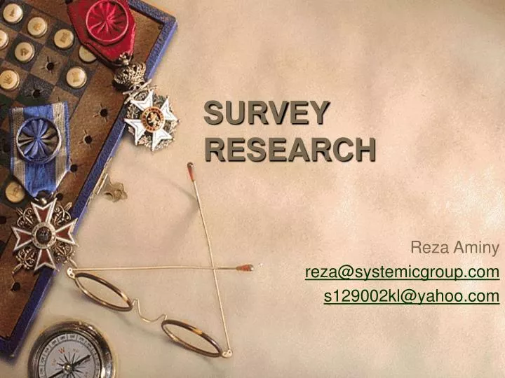 survey research