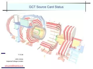 GCT Source Card Status