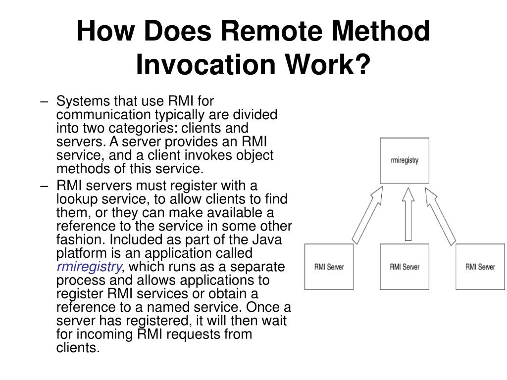 PPT - How Does Remote Method Invocation Work? PowerPoint Presentation ...