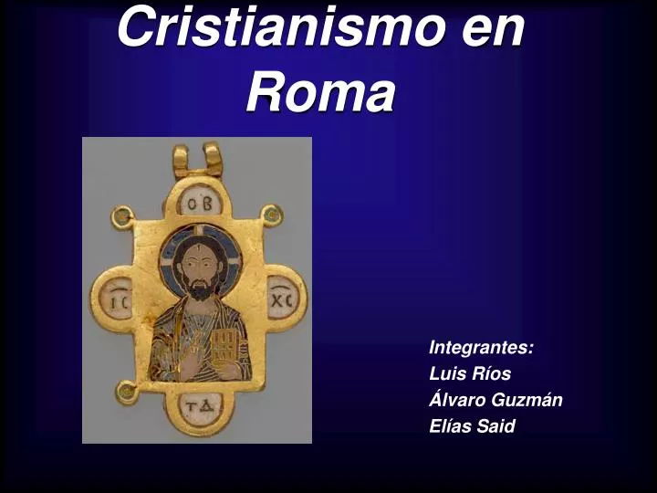 cristianismo en roma