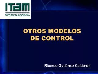 otros modelos de control