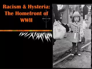 Racism &amp; Hysteria: The Homefront of WWII