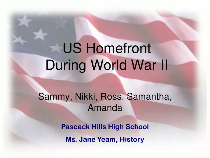us homefront during world war ii