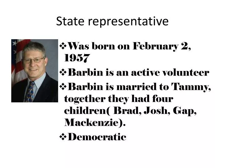 state representative
