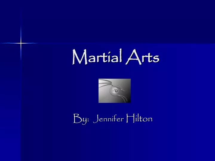 martial arts