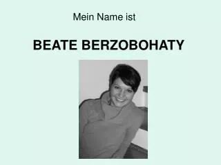 beate berzobohaty