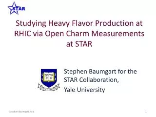Studying Heavy Flavor Production at RHIC via Open Charm Measurements at STAR