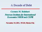 A Decade of Debt - slide 1