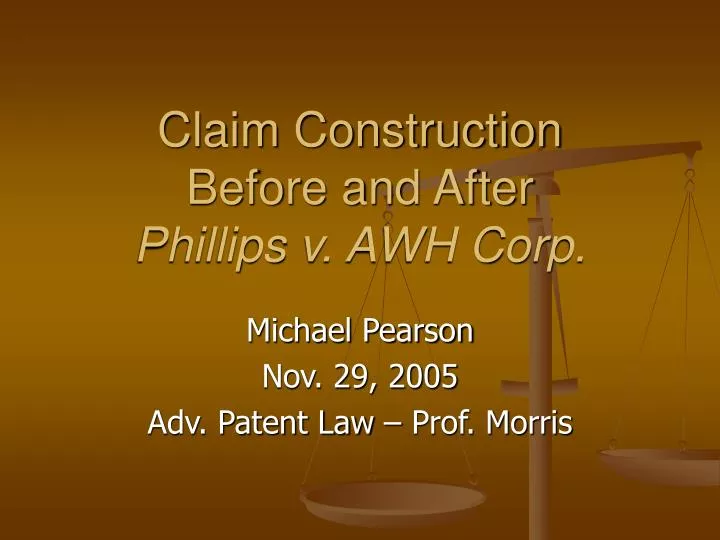 claim construction before and after phillips v awh corp