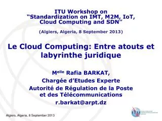 le cloud computing entre atouts et labyrinthe juridique