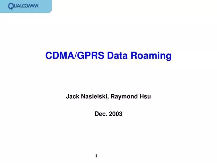 cdma gprs data roaming