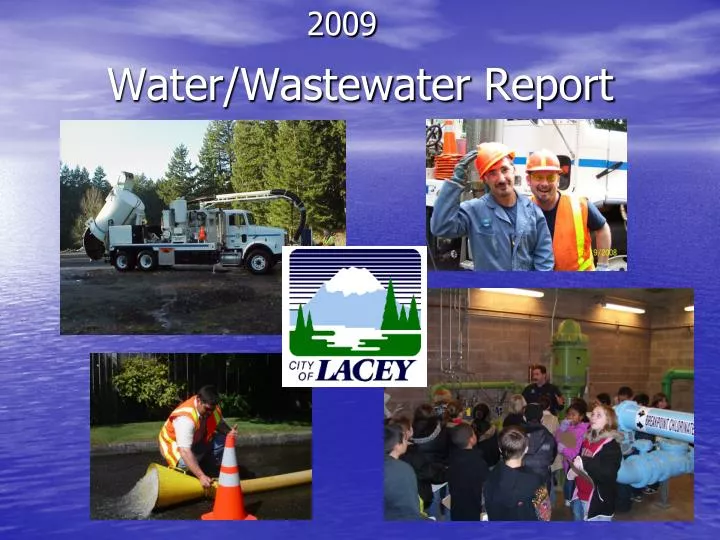 water wastewater report