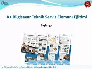 a bilgisayar teknik servis eleman e itimi