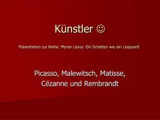 k nstler