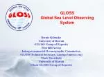 GLOSS Global Sea Level Observing System - slide 1