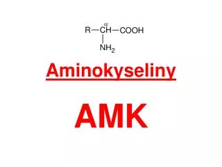 aminokyseliny