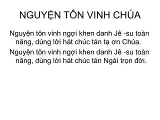 nguy n t n vinh ch a