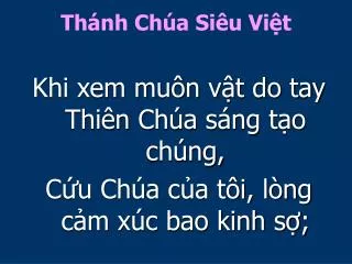 th nh ch a si u vi t