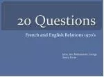 20 Questions - slide 1