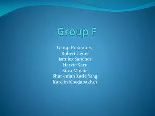 Group F