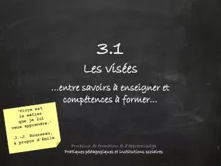 3 1 les vis es