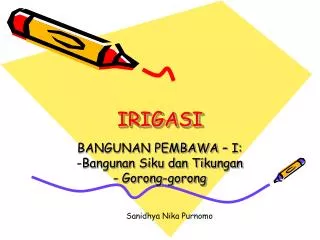 irigasi