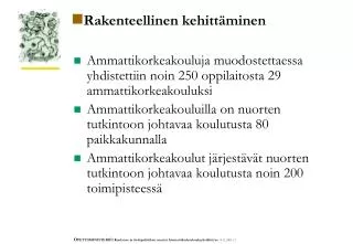 rakenteellinen kehitt minen