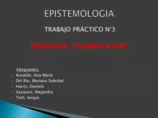 epistemologia