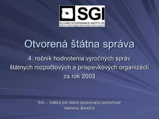 otvoren t tna spr va