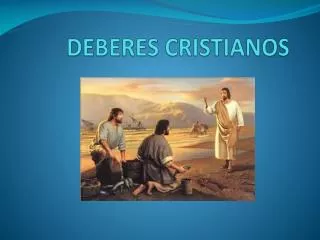 deberes cristianos