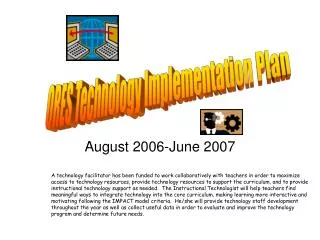 August 2006-June 2007