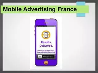 Mobile Advertising France