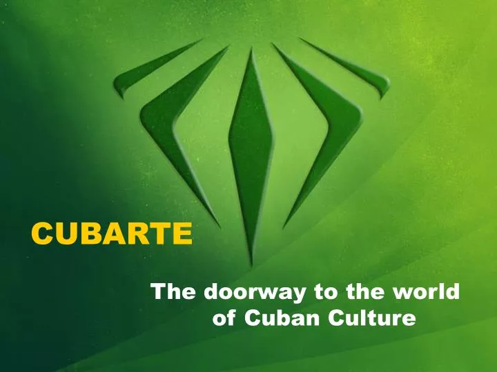 the doorway to the world of cuban culture