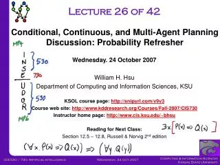 Lecture 26 of 42