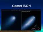 Comet ISON - slide 1