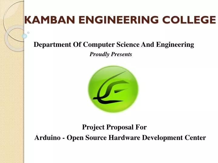 kamban engineering college