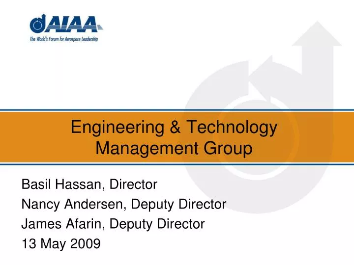 engineering technology management group