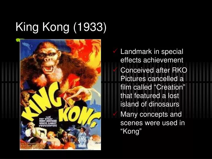 king kong 1933