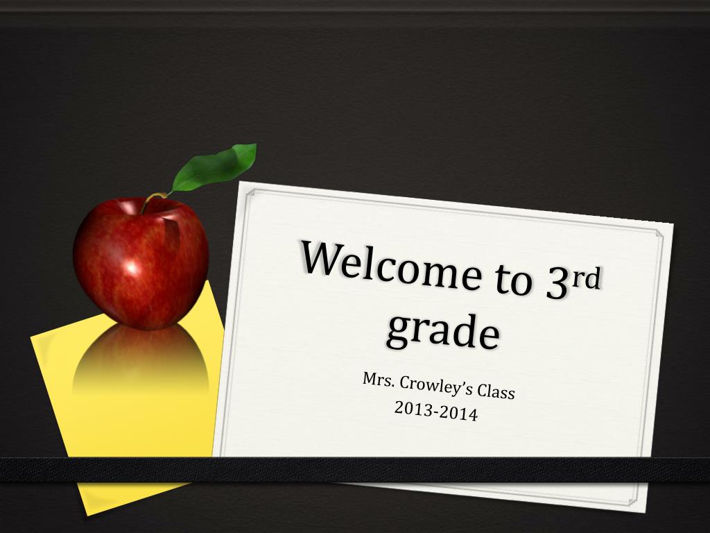 PPT - Welcome to 3 rd grade PowerPoint Presentation, free download - ID ...