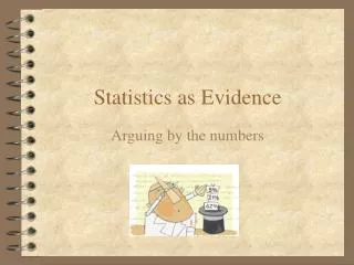 Statistics as Evidence