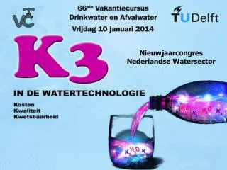 Nieuwjaarcongres Nederlandse Watersector