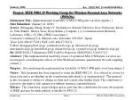 Project: IEEE P802.15 Working Group for Wireless Personal Area Networks (WPANs) - slide 1