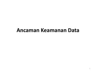 ancaman keamanan data