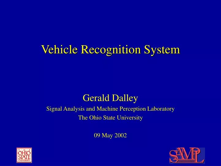 vehicle recognition system