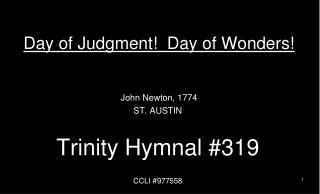 Day of Judgment! Day of Wonders!