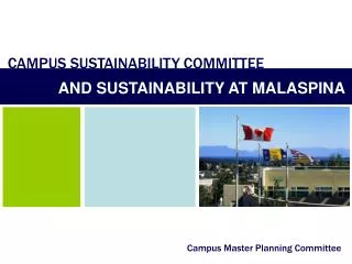 CAMPUS SUSTAINABILITY COMMITTEE